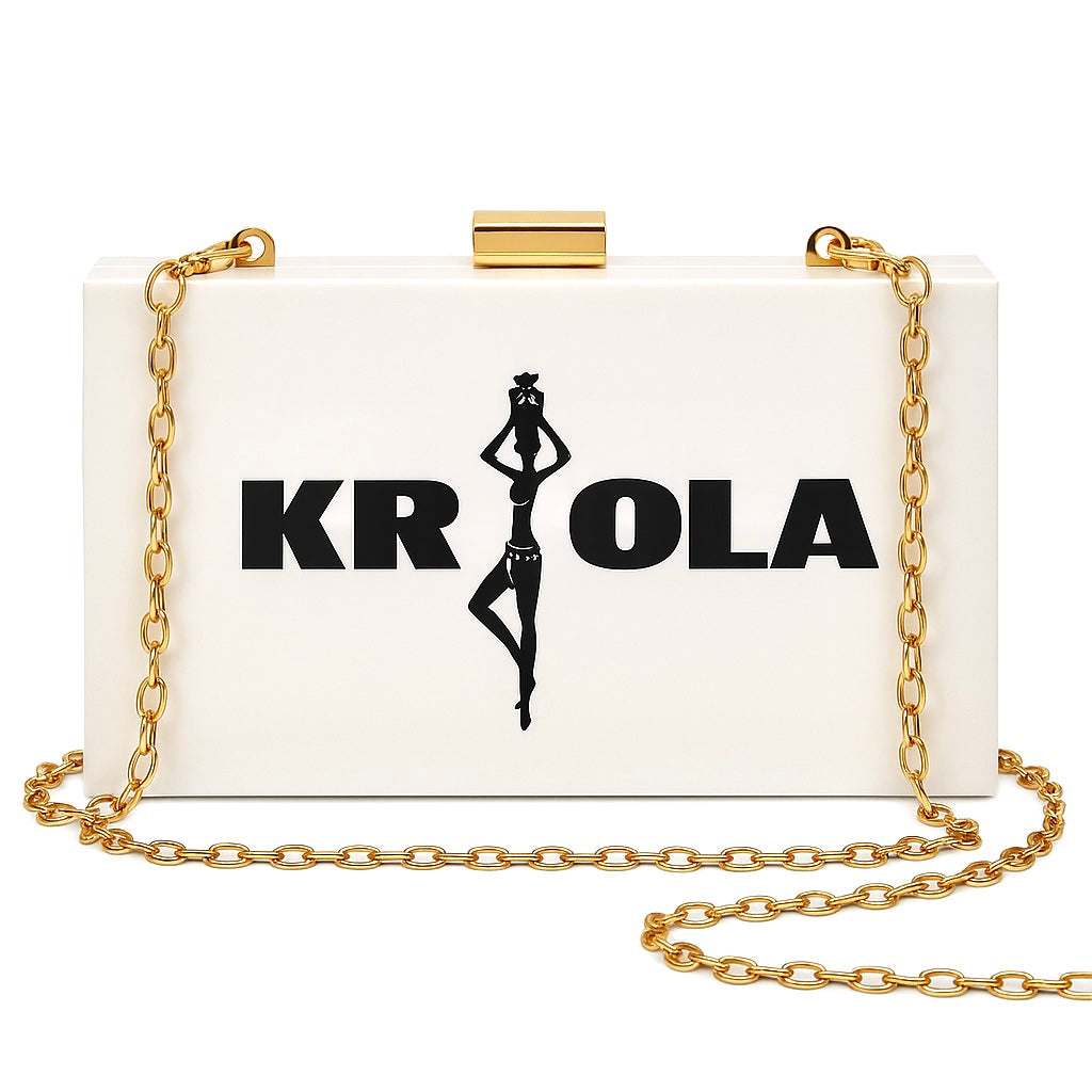 “KRIOLA" Signature Silhouette Clutch