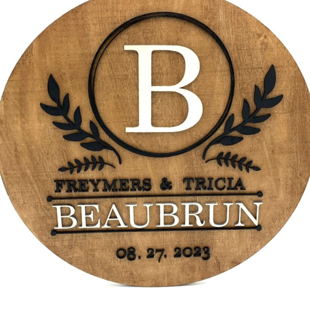 Personalized Wedding Sign