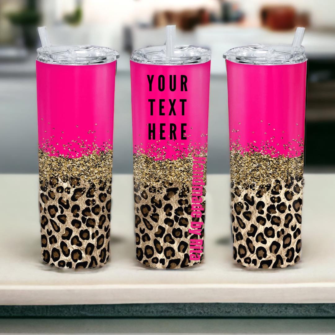 Cheetah Print Tumbler
