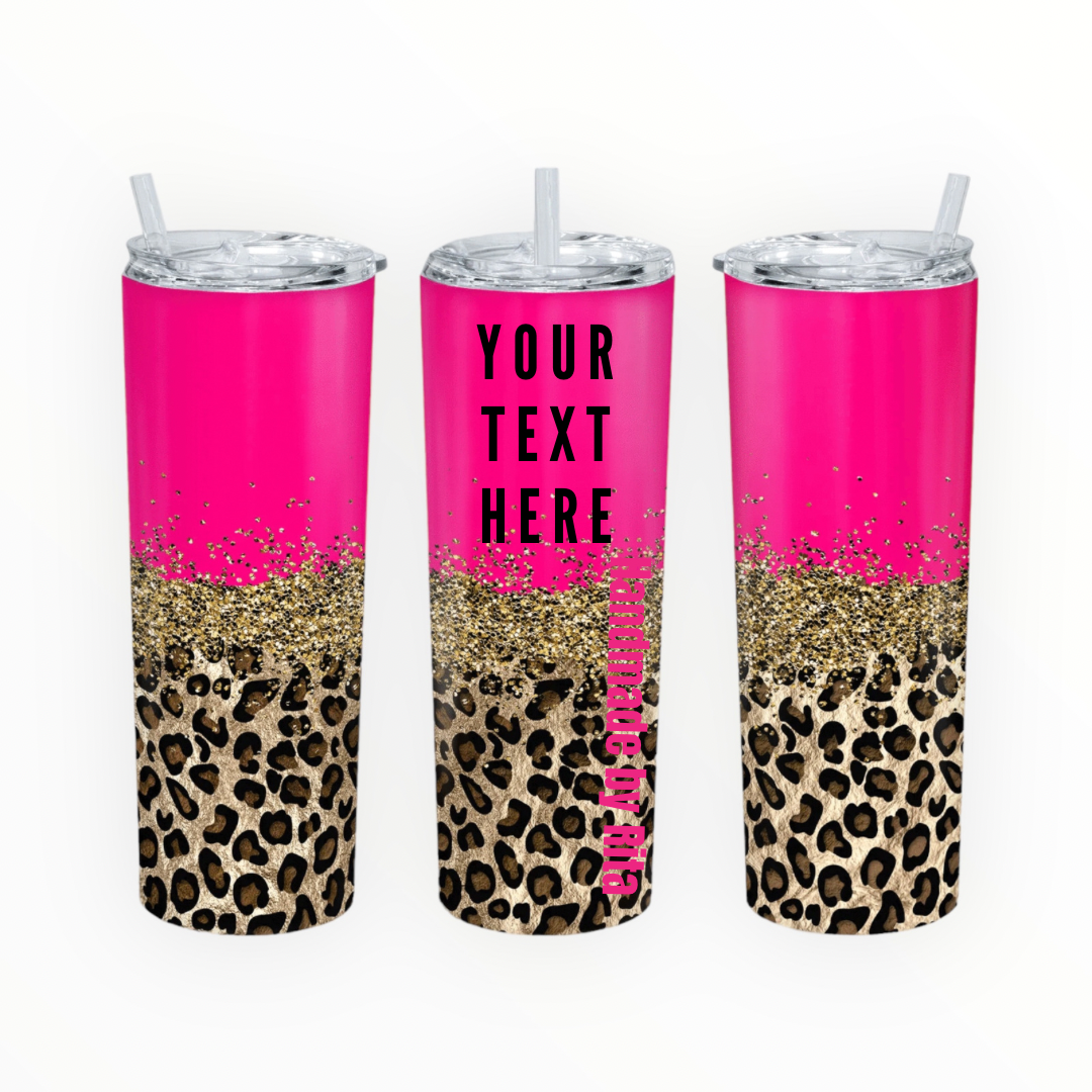Cheetah Print Tumbler