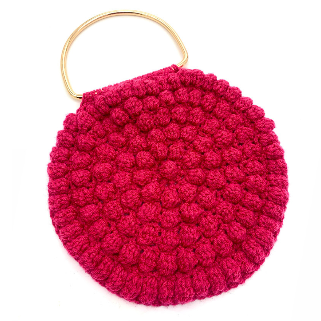 Round Puff clutch