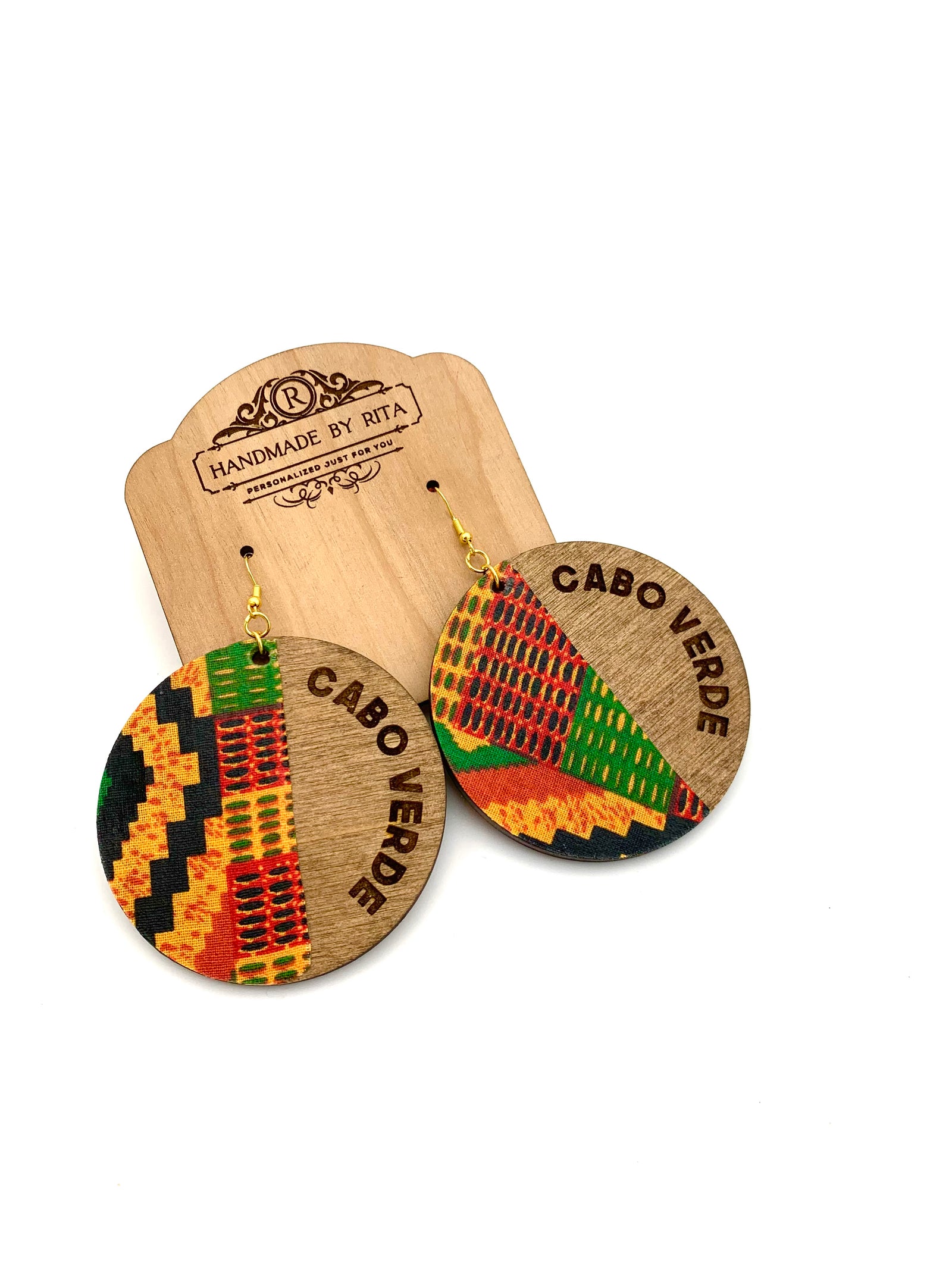 African Print "Cabo Verde" Earrings