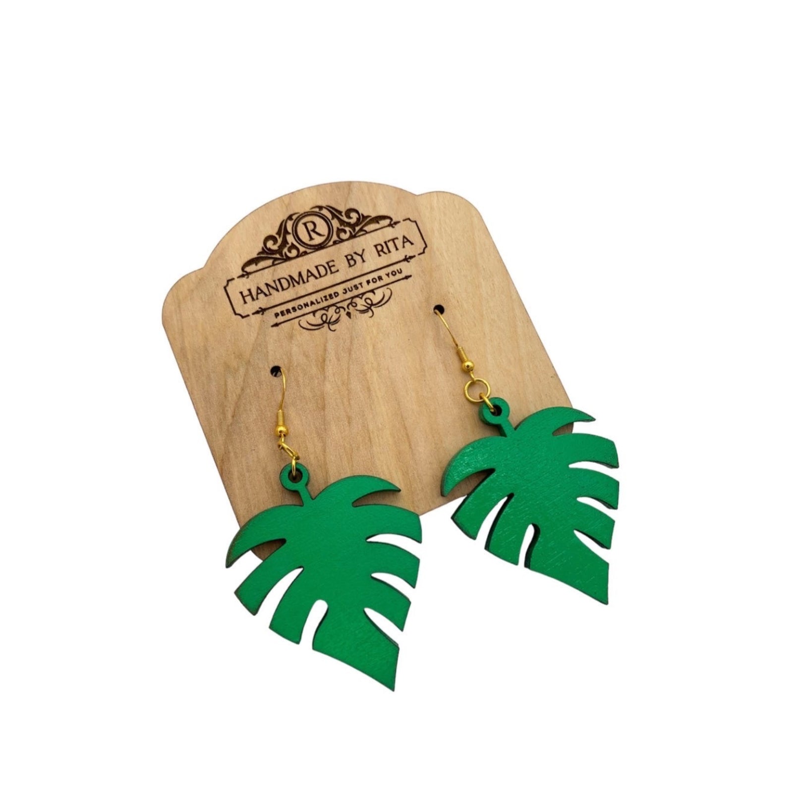 Leaf Shaped Earrings