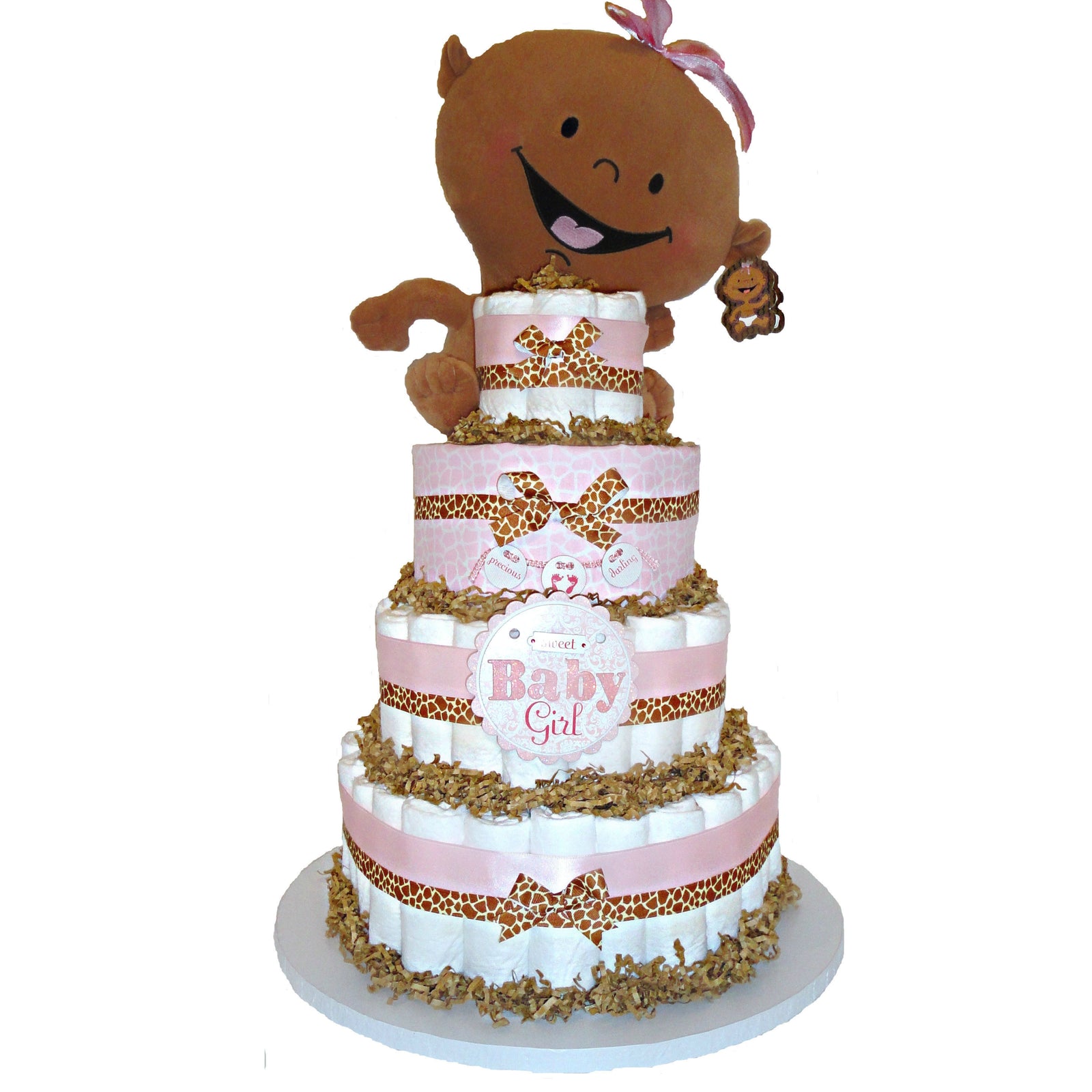 It's a Girl" Diaper Cake