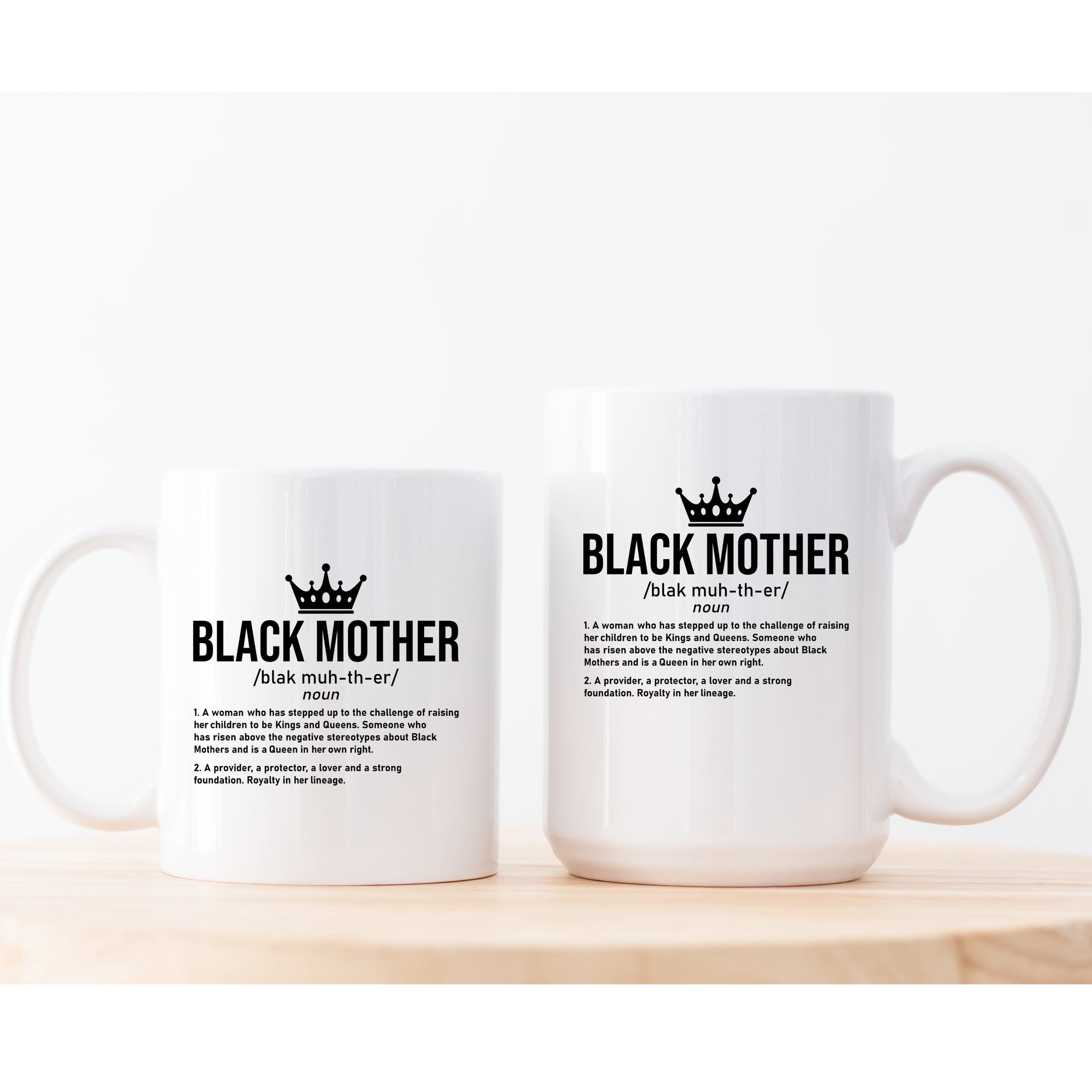 Black Mother Definition Mug