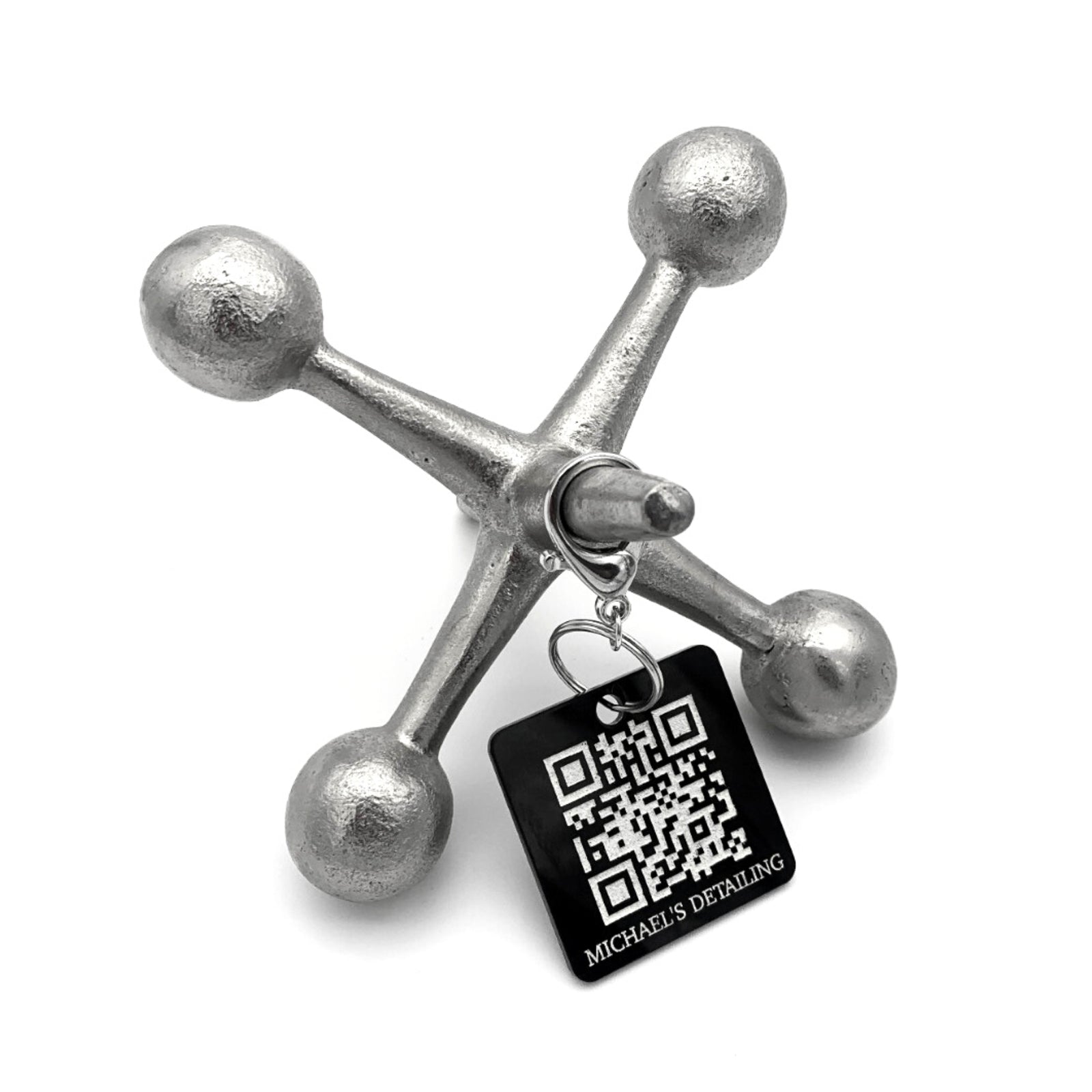 QR Small Business Keychain