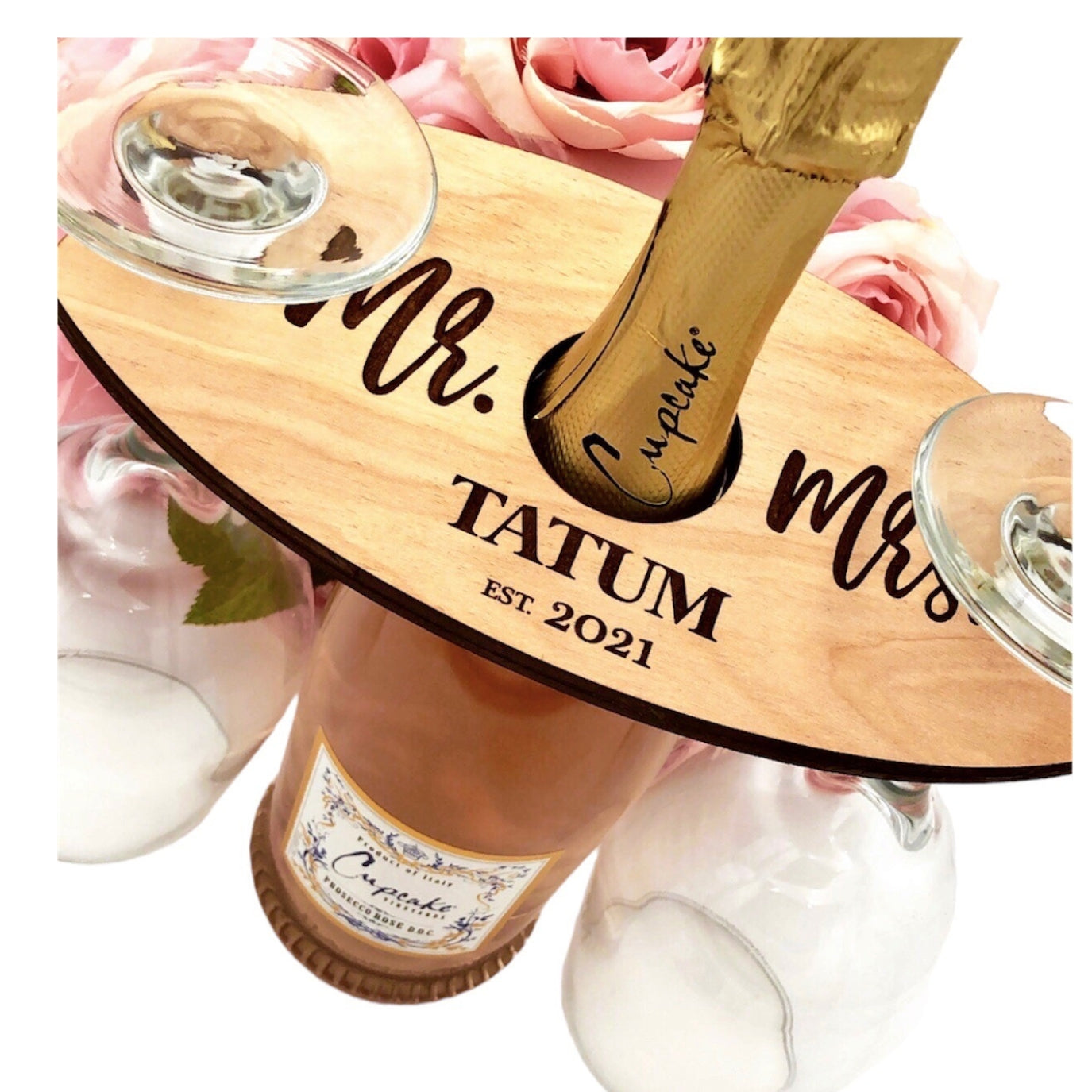 Wine Glass Caddy Holder